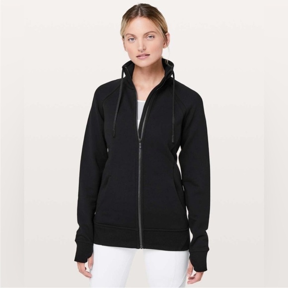 Lululemon Huddle & Hustle Jacket | Black | Size 8 - Picture 1 of 15